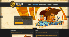 Desktop Screenshot of day-lightstudios.com