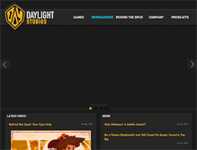 Tablet Screenshot of day-lightstudios.com